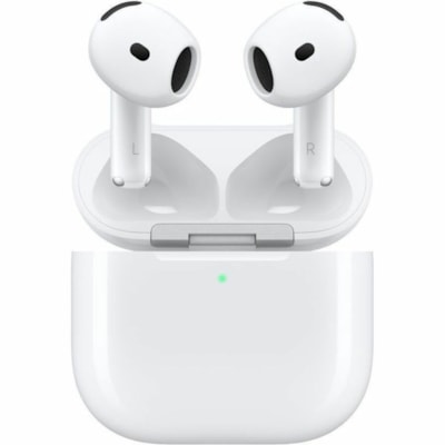 Apple AirPods 4 Earset - Siri - Stereo - True Wireless - Bluetooth - Earbud - Binaural - In-ear  WRLS 