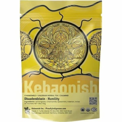 THé CAMOMILLE VALéR KEBAONISH 30 SACHETS 54 G PAR SAC 