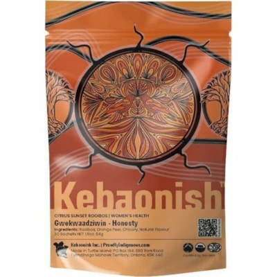 THé ROOIBOS AGRUMES KEBAONISH 30 SACHETS 54 G PAR SAC 