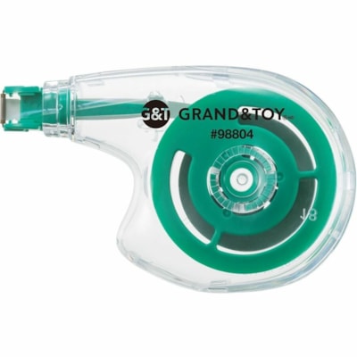 Grand & Toy Correction Tape - White Tape - Film-based - Clear - Film - 2 / Pack SIDE APPLICATION 