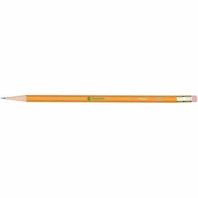 Grand & Toy Premium Office Pencils, 2H Grade, 12/BX - 2H - Orange Barrel - 12 / Box  