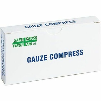 Safecross Gauze Compress, 91.4 x 91.4 cm, 1/Unit Box - 35.98" (914 mm) Width x 35.98" (914 mm) Length - Cotton - 1 / Box  