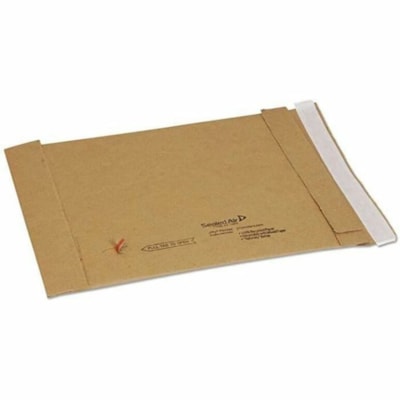 Grand & Toy - Enveloppe 99487-0 - Document/Expédition - #0 - largeur de 6 po (152,40 mm) x longueur de 8 7/8 po (225,30 mm) - Rabat - Kraft naturel - Papier - 25 / Carton 25/CT SELF SEALING 
