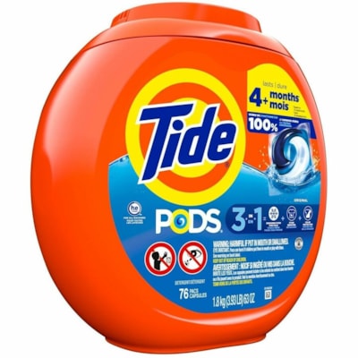 TIDE LIQUIDPODS ORIGINAL 76/PK  