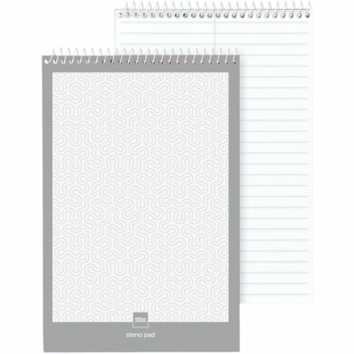 Office Depot Steno Books, White with Gregg Ruled, 6" x 9" , 70 Sheets/Pad, 12 Pads/PK - 70 Sheets - 140 Pages - Wire Bound - Durable - 12 / Pack  