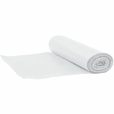 Highmark Trash Bag - 41 gal (155201.883144 mL) Capacity - 48" (1219.20 mm) Width x 43" (1092.20 mm) Length - High Density - Frosted Clear - Plastic, Resin - Industrial, Garbage, Office Waste - Recycled - 200 / Case HIGH DENSITY GARBAGE BAGS 200/CASE