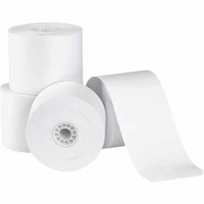 Grand & Toy Point of Sale Rolls, 2 1/4" x 165', 6/PK - 86 Brightness - 2 1/4" (57.15 mm) x 165 ft (50.29 m) - 15 lb (6803.89 g) Basis Weight - White - 6 / Pack FOR ADDING MACHINES AND CALCULATORS #86 BRIGHT VIRGIN