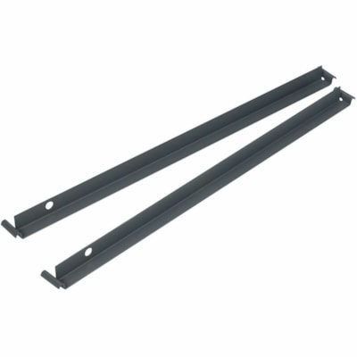 Grand & Toy Front-to-Back File Bars, Grey, 15" x 1/2" , 2/PK - Letter/Legal - Steel - Gray - 2 / Pack PACKAGE OF 2   15" X 1/2" 