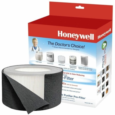Honeywell - Filtre à air - Carbone - Pour Purificfateur d'air - Elimine les odeurs, Suppression de gaz, Elimine la poussière, Suppression des squames animales, Elimine les cheveux, Supprime les particules en suspens, Suppression des composés organiques volatiles, Filtre textile am IONISEUR HEPACLEAN  CHARBON ARRÊTE LES GROSSES PARTICULES