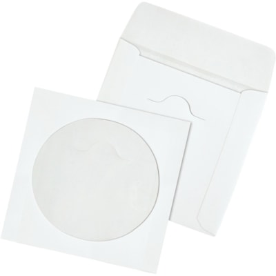 ÉTUI POUR CD TECH NO TEAR 100/BTE EN POLY ANTI-DÉCHIRURE 4-7/8 X 5 PO