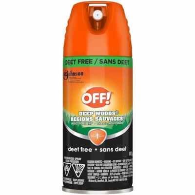OFF! Deep Woods Insect Repellent - Spray - Kills Ticks, Mosquitoes, Black Flies, Deer Flies - 6 oz (170 g)  