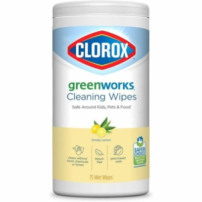 CLX - GRNWRKS CLNG WPS SLMN - 6/75CT 4.25X8.32 BLANC 