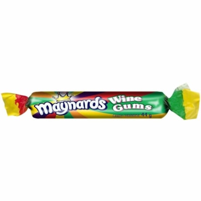 Maynards Wine Gum, 44 g, 18/BX - Assorted - 1.55 oz (44 g) - 18 / Box  