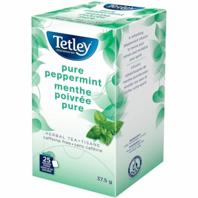 TETLEY TEA PUR PEPMNT 25BX  