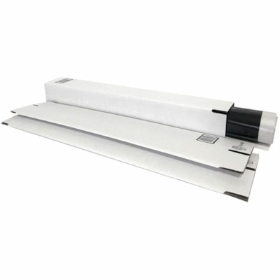 EDGE Mailing Tube - Document/Shipping - 37" (939.80 mm) Width x 3" (76.20 mm) Length - White - Corrugated Cardboard - 10 / Pack 10/PACK 