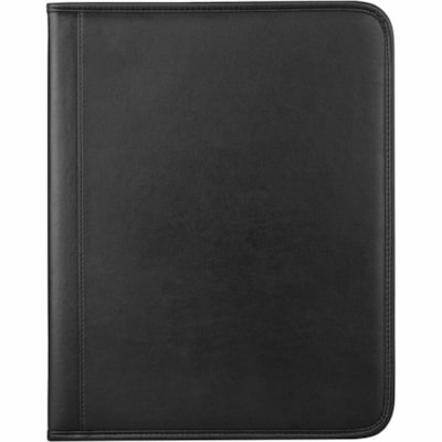 CARTABLE NOIR  CUIR VéGéTALIEN SECTION POUR LA TABLETTE 13"