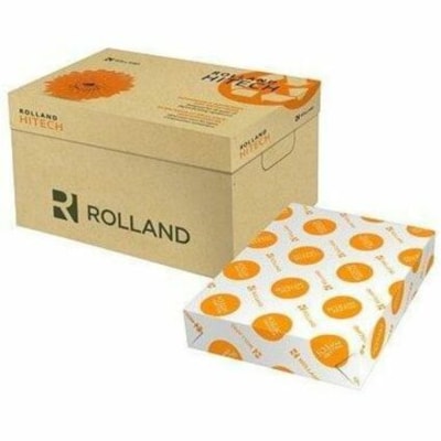 Rolland Hitech Multipurpose Paper - 96 Brightness - Tabloid - 11" (279.40 mm) x 17" (431.80 mm) - 70 lb (31751.47 g) Basis Weight - 104 g/m² Grammage - Smooth - EcoLogo - Chlorine-free, Uncoated, Printable - True White - 500 Sheets per Ream - 500 / Pack 70# TRUE WHITE FSC 11 X 17