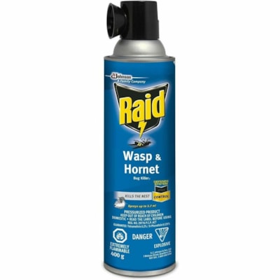 RAID WASP & HORNET BUG KILLER RTU  400G SPRAY CAN 