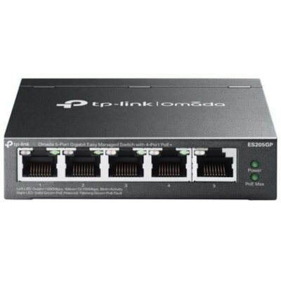 TP-LINK OMADA 5-PORT GIGABIT E ASY MANAGED SWITCH WITH 4-PORT  POE+ PORT: 4 GIGABI