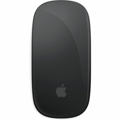 Apple Magic Mouse (USB-C) - Black Multi-Touch Surface - Optical - Wireless - Bluetooth - Rechargeable - Black  WRLS 
