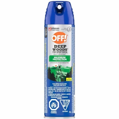 OFF DEEP WOODS SPORT AEROSOL 230G / INSECT REPELLENT 