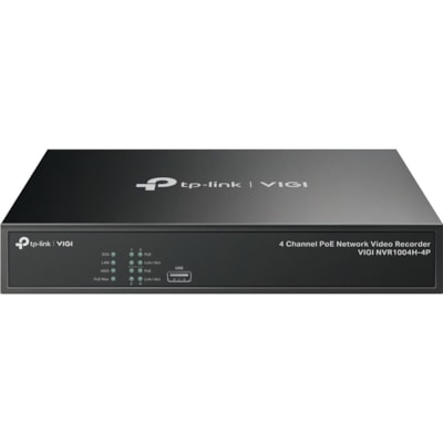 TP-LINK 4 CHANNEL POE NETWORK VIDEO RECORDER SPEC:H.265+/H.2 65/H.264+/H.264  UP