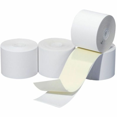 Mcdermid Paper Converters POS/Debit Card Kit, 3" x 90', 10/BX - 3" (76.20 mm) x 90 ft (27.43 m) - 13 lb (5896.70 g) Basis Weight - Black, Red - 10 / Box ROLLS 3" WIDE & 90FT.LONG BLCK/RED CART.RIBB.VERIFONE250