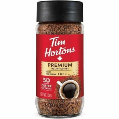 CaféInstantané - PremiumTim Hortons - Moyenne 100G 