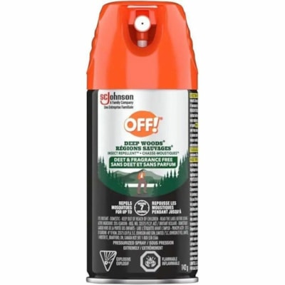 OFF AEROSOL DEET FREE 142G DEEP WOODS 