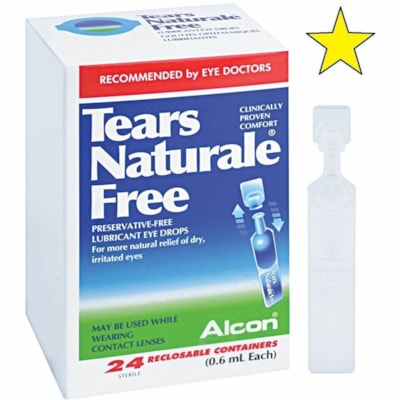 TEARS NATURALE  0.6 ML  24'S 24 SINGLE USE EYE DROPS 