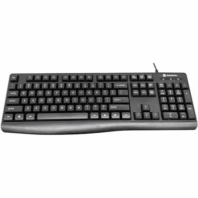 WIRED KEYBOARD - ENGLISH - BLK 104 KEYS USB INTERFACE