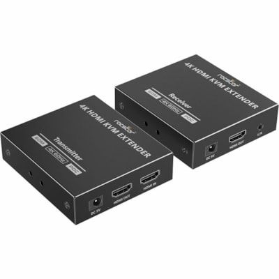 ROCSTOR TRUEREACH TR17 4K@60HZ  HDR HDMI KVM EXTENDER OVER ET HERNET - SUPPORTS US