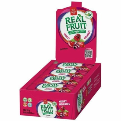 REALFRUIT GUMMY MELANGE 50/CS 55G 