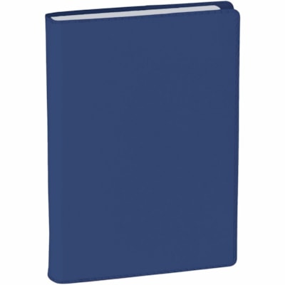 Quo Vadis Planner Note 21 Toscana Blue Bilingual - Medium - Weekly - 16 Month - September 2025 to December 2026 - 1 Week Single Page Layout - 6" (152.40 mm) x 8 1/4" (209.55 mm) Sheet Size - White Sheet - Stitched - Paper, Plastic - Toscana Blue Cover - Address Book, Note Page, Writable Surface, Pla TOSCANA BLUE 1PPW  NOTES  MONTHLY CALENDARS