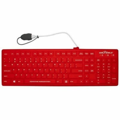 SEAL SHIELD SEALSILKPRO WATERP ROOF SILICONE KEYBOARD 