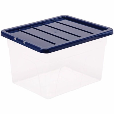 Bankers Box 22L Nestable Plast ic Storage Box  3pk 