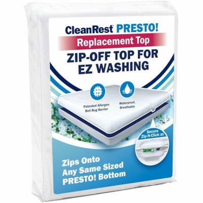 CleanRest - Protecteur de Matélas Presto! 845168017978 - Blanc 72"W X 84"L  BLANC 