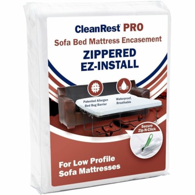 CleanRest - Protège-matelas PRO 845168005852 - Blanc 60"W X 72"L X 4-7"H  BLANC 
