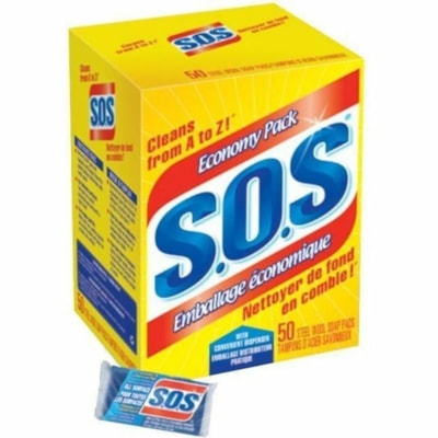 TAMPONS D'ACIER SOS 18/BTE DE LAINES EN ACIER 