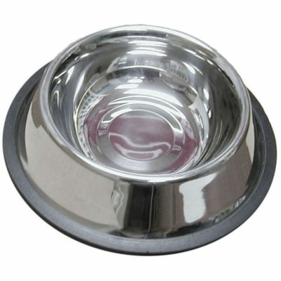 SS DOG DISH NO SPILL 16OZ  