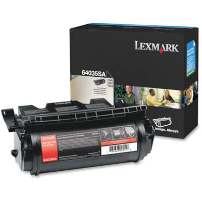 Lexmark Original Toner Cartridge - Laser - 6000 Pages - Black - 1 Each 0 standard pages 0 PRINTERS