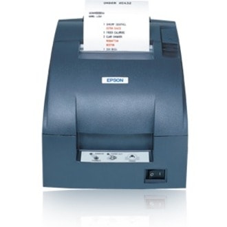 Epson TM-U220B POS Receipt Printer - 9-pin - 6 lps Mono - Serial - 9-pin - 6 lps Mono - Serial mpact receipt and kitchen/bar printers are compact