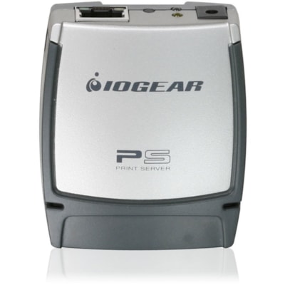 IOGEAR GPSU21 Print Server - 1 x 10/100Base-TX Network, 1 x USB 2.0 - 100Mbps -PORT (TAA)   - 10Base-T  100Bas