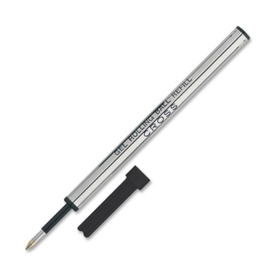 Cross Selectip Gel Rolling Ball Refills - Medium Point - Black Ink - 1 Each FOR USE IN ALL CROSS ROLLING BALL SELECTIP PENS