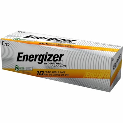 Energizer Industrial Battery - For Electronics, Construction, Facility Maintenance, Medical Center, Office, Classroom - C - 12 / Box NOT FOR RETAIL SALE 