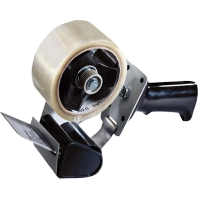 Tartan - Distributeur de ruban de scellement de boîte à prise pistolet - Capacité totale 1 Ruban(s) - 3 po (76,20 mm) Matériau - Rechargeable - Mécanisme de tension réglable, Méchanisme règlable de frein - Gris - 1 chaque POIGNÉE PISTOLET ACCEPTE RUBAN IDÉAL POUR SCELLER DES BOÎTES