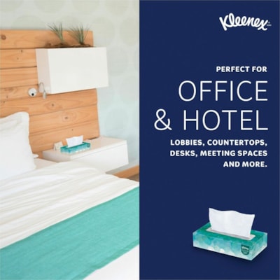 Mouchoir Professional Kleenex - 2 Pli - Blancboîte - 100/boîte - 36 / Carton BOÎTE DE 100 