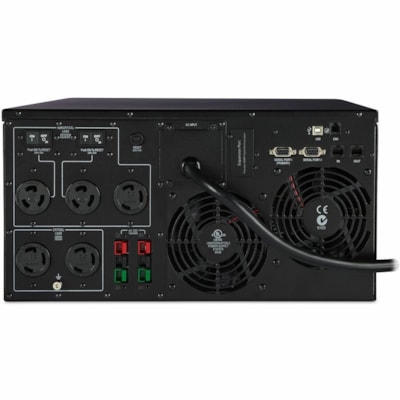 CyberPower PR5000LCDRTXL5U Smart App Sinewave UPS Systems - 5000VA/4500W, 208 VAC, NEMA L6-30P, 5U, Rack / Tower, Sine Wave, 5 Outlets, LCD, PowerPanel® Business, $300000 CEG, 3YR Warranty  208V L6-30 