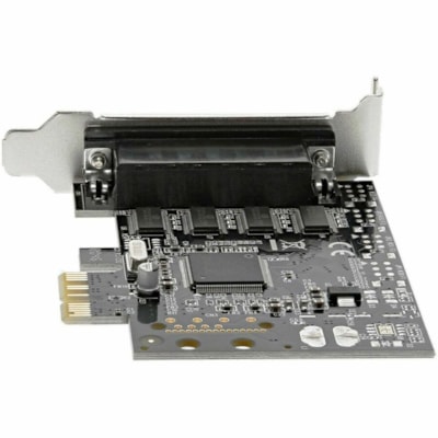 StarTech.com 4 Port RS232 PCI Express Serial Card with Breakout Cable - Replaced by PEX4S953LP - Add 4 RS232 serial ports to any PC using a single PCI Express expansion slot - pci express serial card - pci-e serial card - pci express RS232 - rs232 card - pci serial adapter 2CTLR 