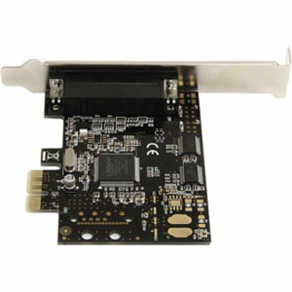 StarTech.com 2S1P PCI Express Serial Parallel Combo Card - Add a parallel port and two RS-232 serial ports to your PC through a PCI-Express expansion slot - PCI Express Serial Parallel Card - PCIe Serial Parallel Combo Card Adapter - 2 Port Serial and 1 Port Parallel - Comes with Breakout Cable - Du  CTLR 